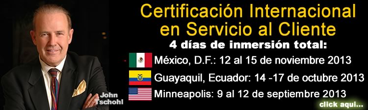 Certificacion Internacional en Servicio al Cliente