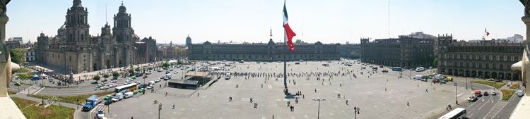 El Zocalo, Mexico D.F.